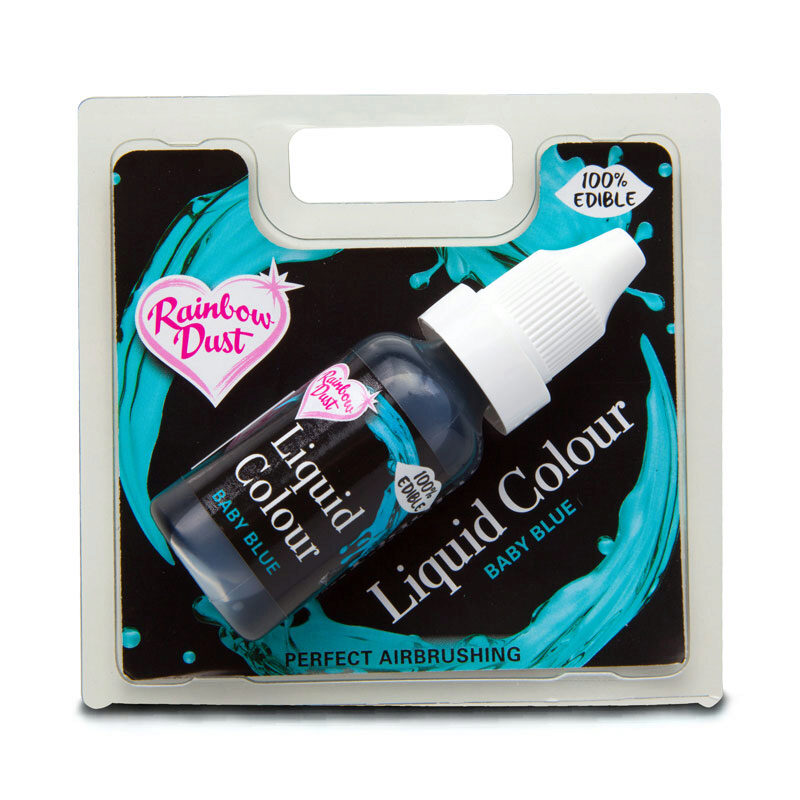 WATEROPLOSBARE VOEDSELKLEURSTOF BABYBLAUW 16ML