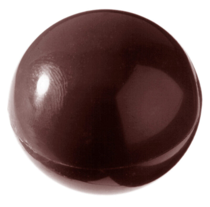 MOULE À CHOCOLAT DEMI SPHÈRE 38MM CW2002 3X5 -- 19GR