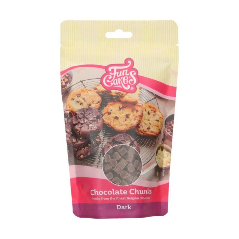 FUNCAKES CHUNKS ZACHTE BAKCHOCOLADE 350GR