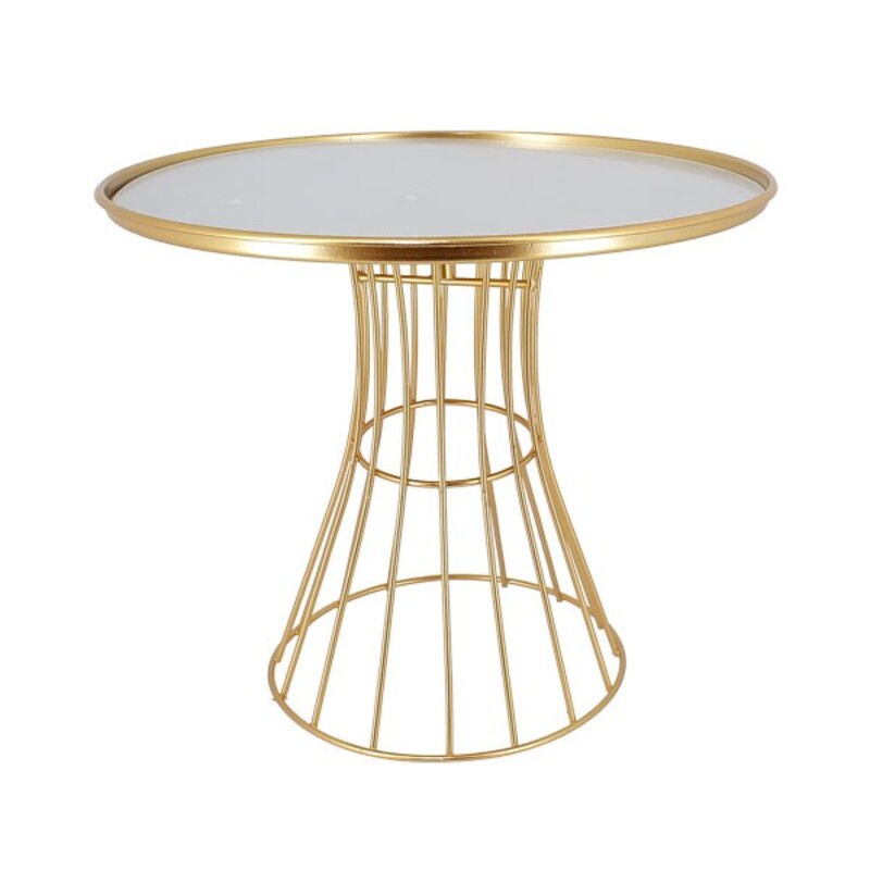 GOLD DISPLAY STAND Ø26CM HEIGHT 22CM