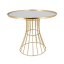 GOUDEN DISPLAYSTANDAARD Ø26CM HOOGTE 22CM