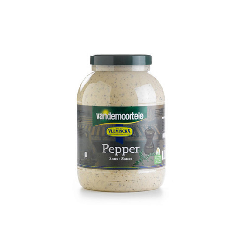 VANDEMOORTELE SAUCE POIVRE-PEPPER POT 3L 73000219