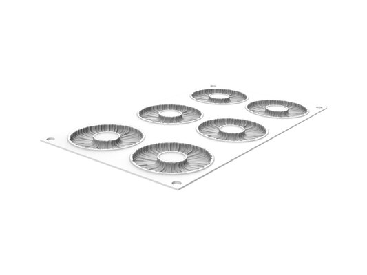 SILIKOMART SILICONE MOLD TUTÙ 24 N°6 Ø7.5 H0.8CM