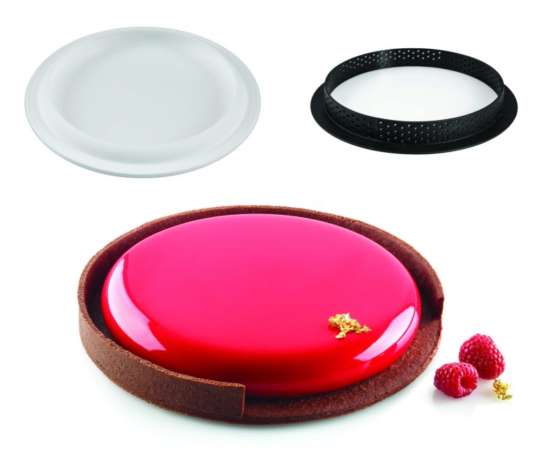 SILIKOMART RONDE TAARTRINGSET Ø 190MM H 20MM 1 CIRKEL + 1 VORM