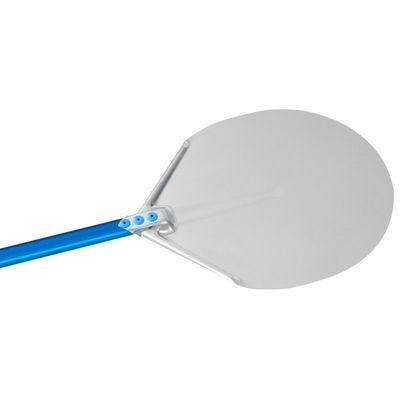 GI-METAAL RONDE GEANODISEERDE ALUMINIUM PIZZASCHEP 33CM