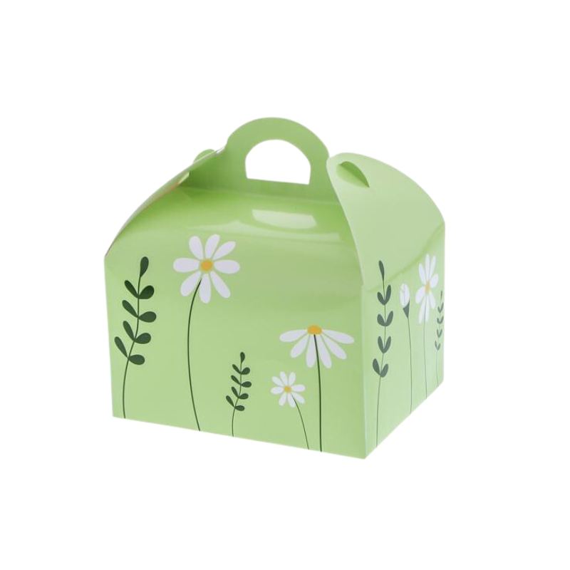 BOX WITH HANDLE "DAISY" 500GR