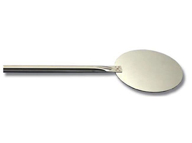 LT RONDE ROESTVRIJSTALEN PIZZASCHEP 31CM + 1M STEEL