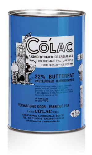 COLAC 22% BUTTERFAT FOR ICECREAM 5.57KG