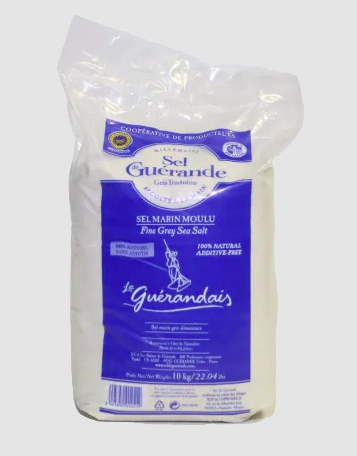 GROS SEL GUERANDE - MARIN GRIS ALIMENTAIRE 10KG