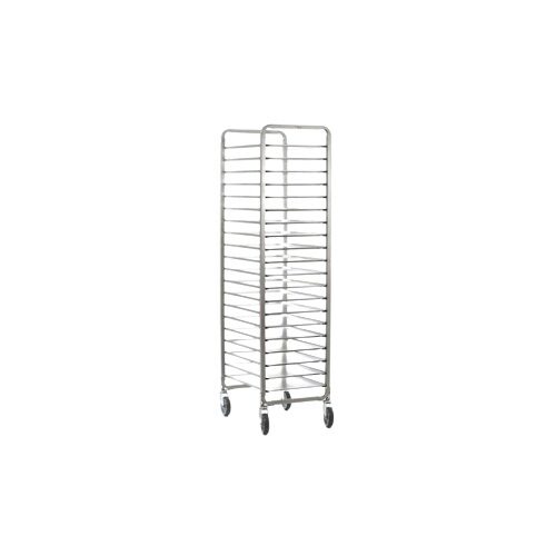 ECHELLE PATISSERE 20 NIVEAUX 40 X 80 CM INOX SS ARRET- ESPACE ENTRE NIVEAUX 8CM