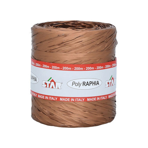 POLY RAFFIA 15MM X 200M KOPER R71
