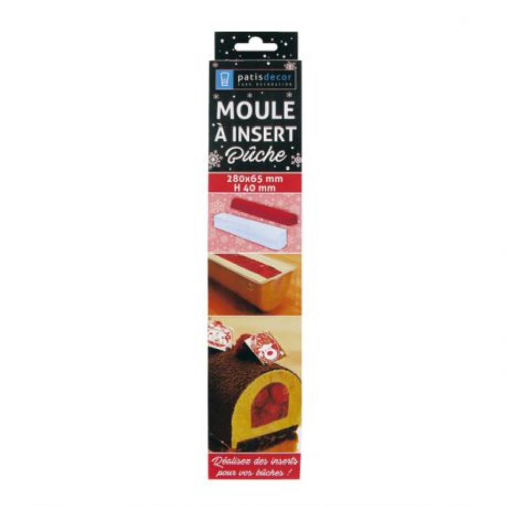 TC1256 PVC LOG MOLD INSERT 280X65MM HT 40MM