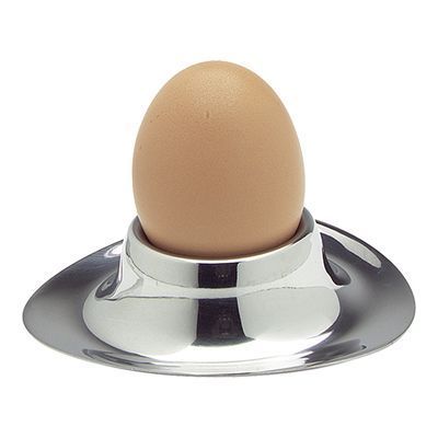 EGG CUP WITH SAUCER 1 PCE - 18/8 STAINLESS STEEL