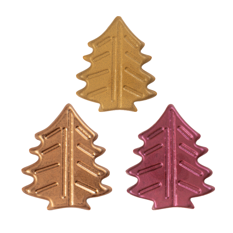 2015553 KERSTBOMEN 3,5X4,5CM 120 STUKS