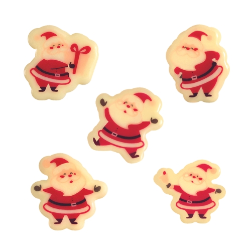 088098 PCB PÈRES NOËL CB EN ACTION 5 DESIGNS 140PCS ***S/CDE***