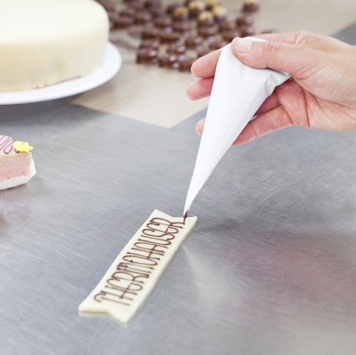 DECORATIE THERMO SPUITZAK 20CM WIT