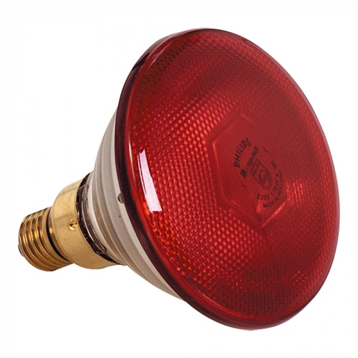 LAMPE SEULE ROUGE 175W POUR ABAT-JOUR