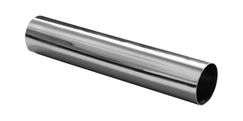 GEROLDE PAKBUIS 27 MM LENGTE 14 CM - DIAMETER 2,7 INCH ROESTVRIJ STAAL 0,3 MM