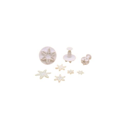 SNOWFLAKE COOKIE CUTTER SET OF 3 PCS