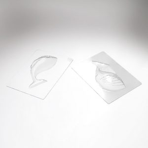 074078 PCB WHALE MOLDS FOR 6 SUBJECTS 17.5X8.7 CM P.SUJECT 7.2 CM 12PCES ***S/CD***