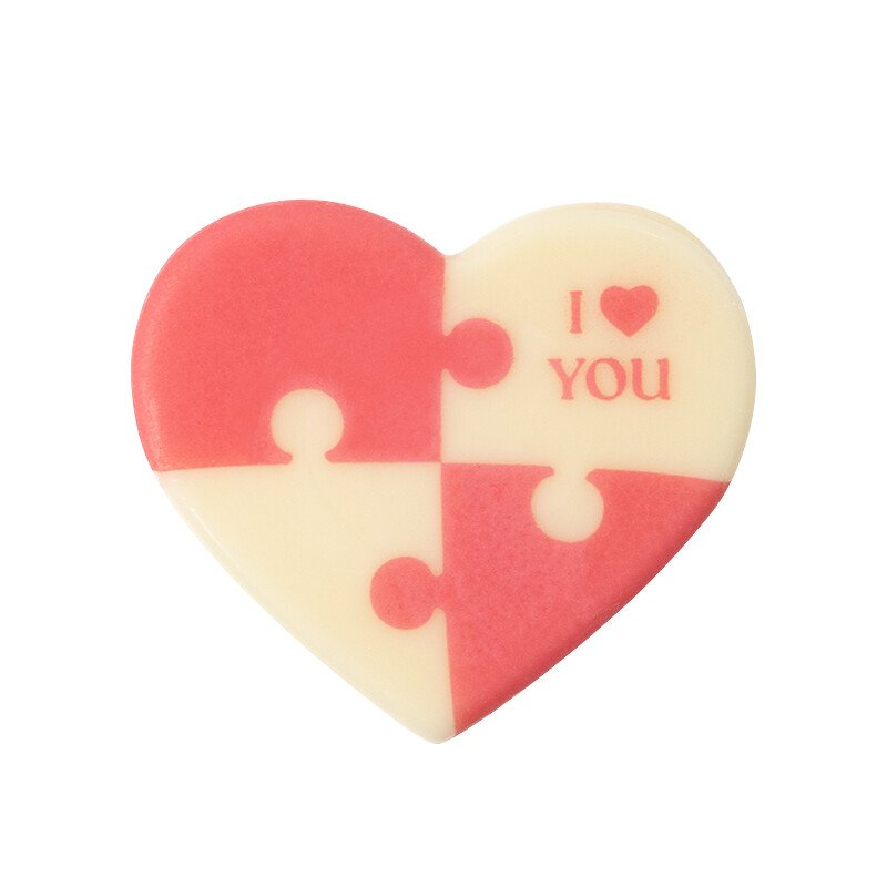 2000524 HEART-SHAPED PUZZLE 5.5 CM 12PCS ***S/CDE***
