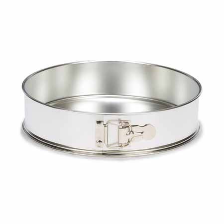 PATISSE FORME CHARNIERE FER BLANC 28CM- MENAGER