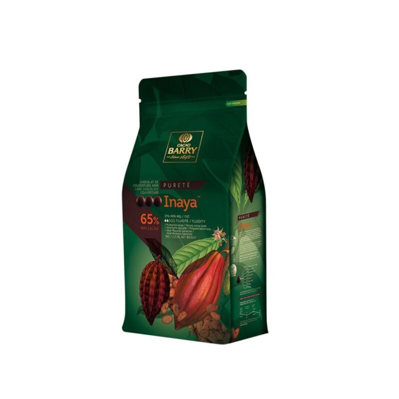 BARRY CHD-S65INAY-E1-U68 INAYA DONKERE 65% CALLETS 1KG
