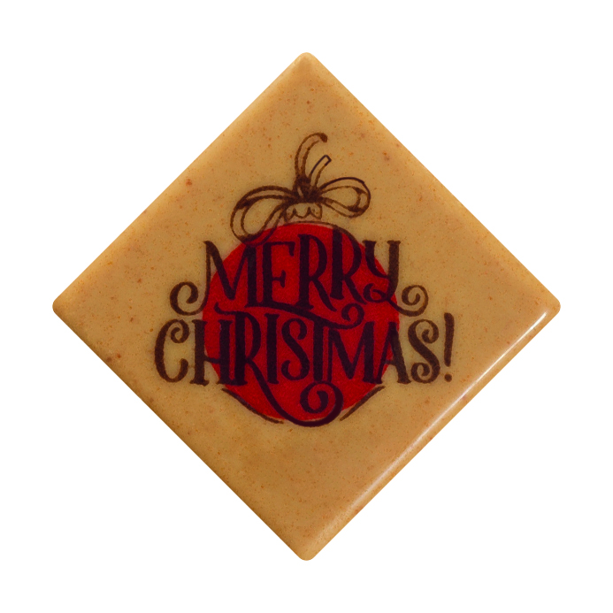 088044 PCB CARRÉS CBC CHRISTMAS DÉCORATION 3,5CM 140PCS ***S/CDE***