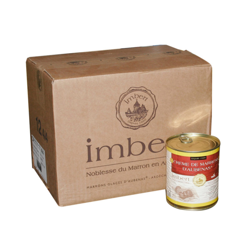 KASTANJES IN CRÈME IMBERT 12 X 1KG***OP/BESTELD***