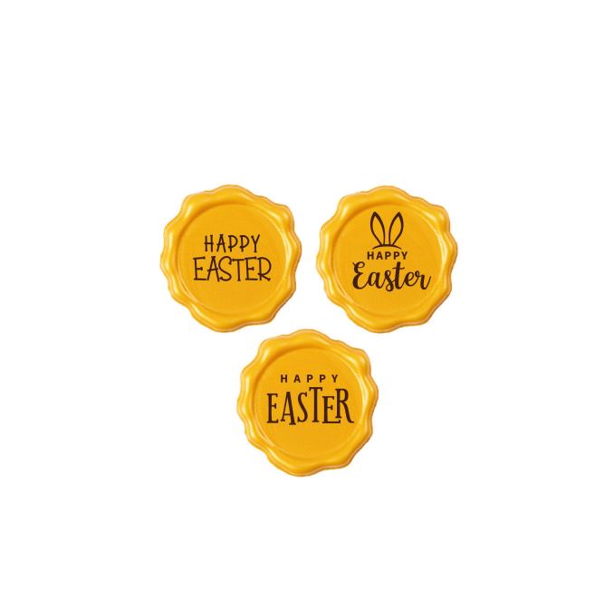 2069193 TAMPON HAPPY EASTER 3,8 CM 120PCS ***S/CDE***