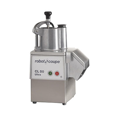 ROBOT COUPE CL50 ULTRA VEGETABLE CUTTER 600W-375RPM-230V/1-METAL MOTOR BLOCK-NO DISCS