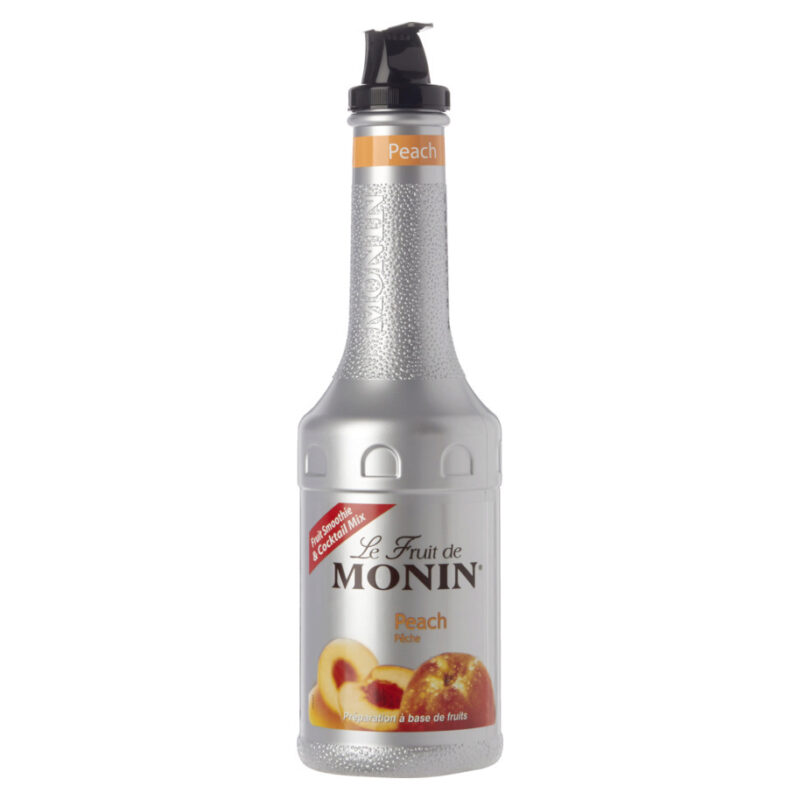 MONIN PEACH PUREE 1L **THE FRUIT