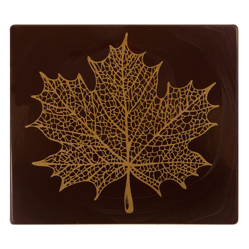 2015524 EMBOUT DE BUCHE AVEC FEUILLE 9X8CM 40PCES ***S/CDE***