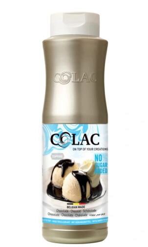 COLAC CHOCOLADETOPPING ZONDER TOEGEVOEGDE SUIKER 1KG