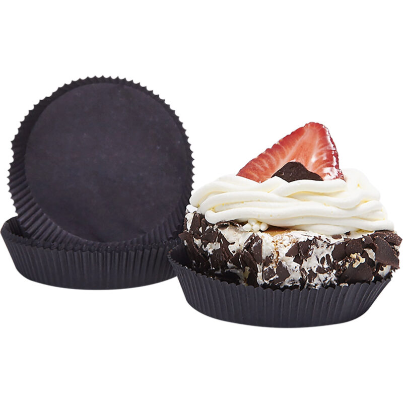 ROUND BLACK CUVETTE DIAMETER 7–11 CM HEIGHT 2 CM FOST+ 2026 INCLUDED (€0,0925848) 1000 PIECES