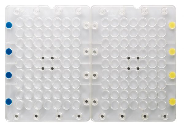 009963 PCB MOULE AIMANTÉ POUR ASSEMBLAGE BOULES 63EMPREINTES 1PCE ***S/CD***