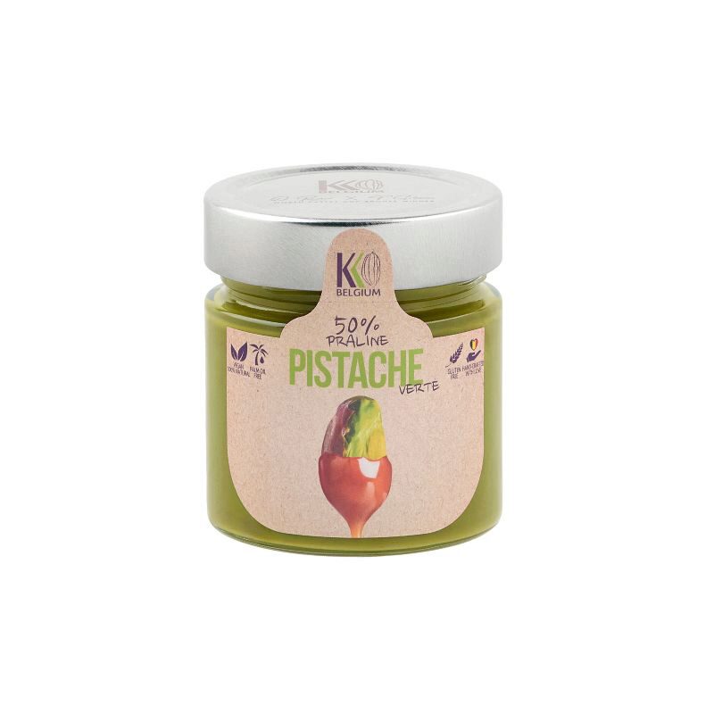 KKO PISTACHE PRALINE IRAN 50% 200GR