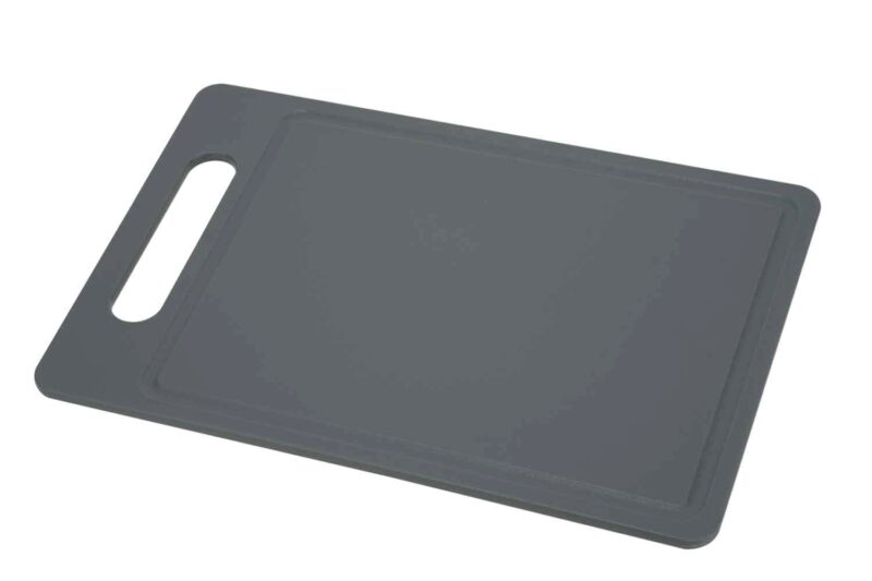 C&T SNIJPLANK PP GRIJS RECHT 38X26XH0.75CM