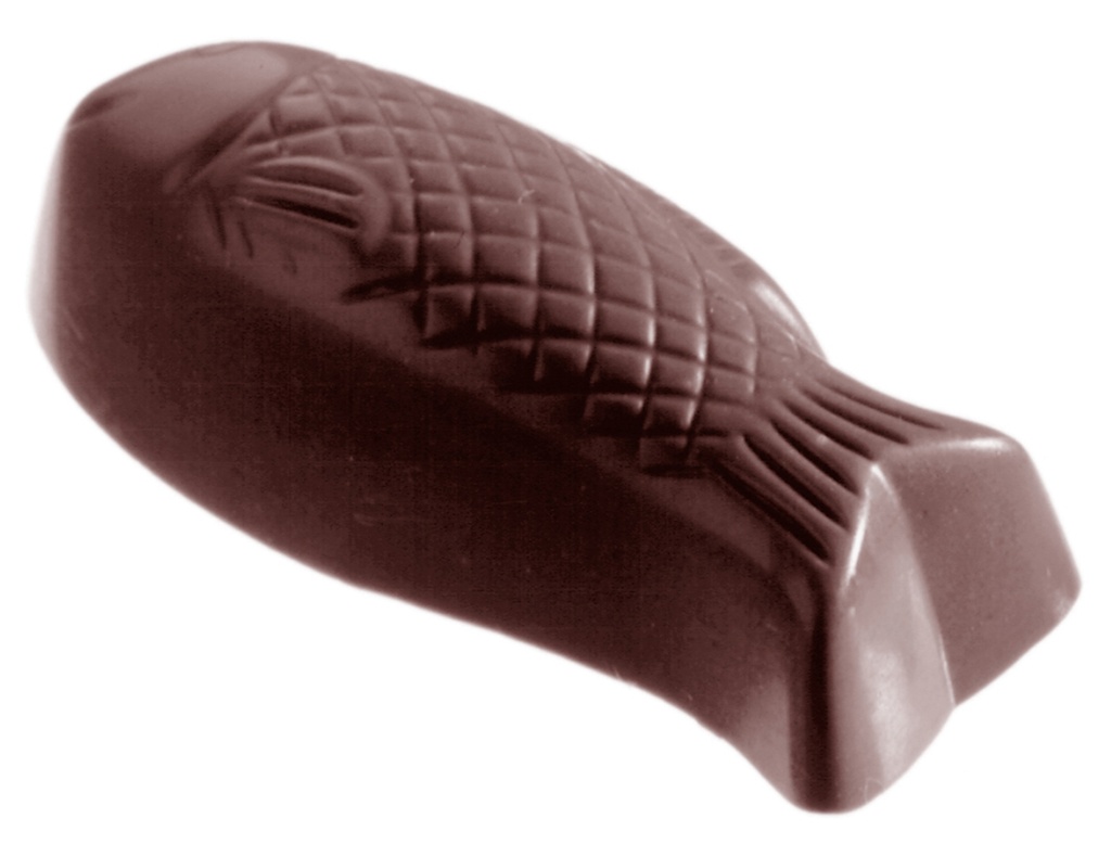SMALL FISH CHOCOLATE MOLD CW1121 2X9 -- 14GR