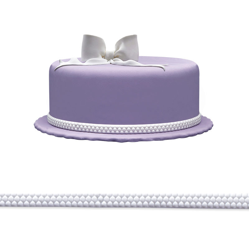 1059939 RUBAN EN SUCRE MINI AVEC MOTIF BOUTON 4X 1.25M ***S/CDE***