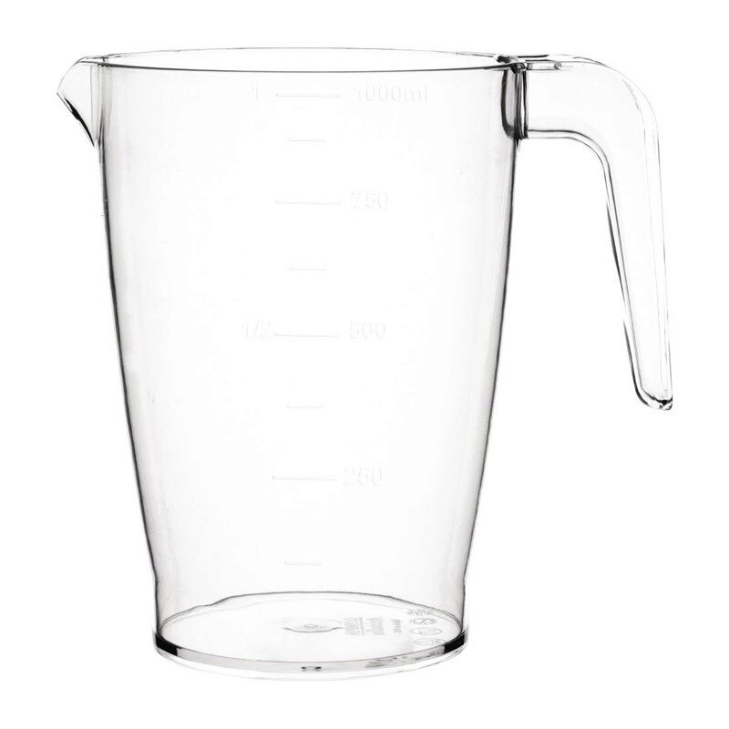 KRYSTALLON POLYCARBONAAT KAN 1,0L STAPELBAAR