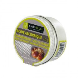 PATISDECOR ACIDE ASCORBIQUE 10GR