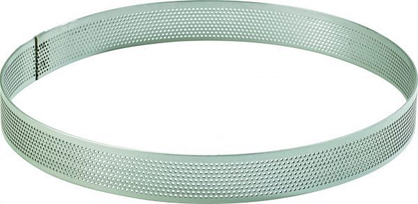 MF CIRKEL INOX GEPERFOREERD Ø 10 HT 2CM