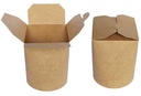 KRAFT PASTA CONES 450ML 8X7.8XHT9.6CM PACK OF 25 PCES