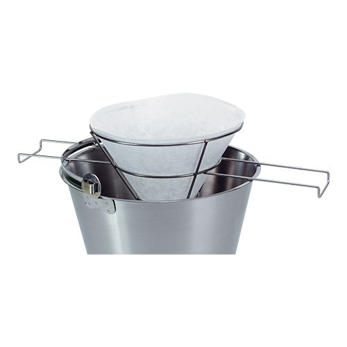 OLIEFILTERHOUDER VAN ROESTVRIJ STAAL DIAM 26CM