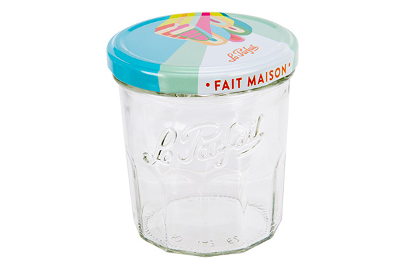 LE PARFAIT SET 6 POTS A CONFITURE 324 ML A/COUV