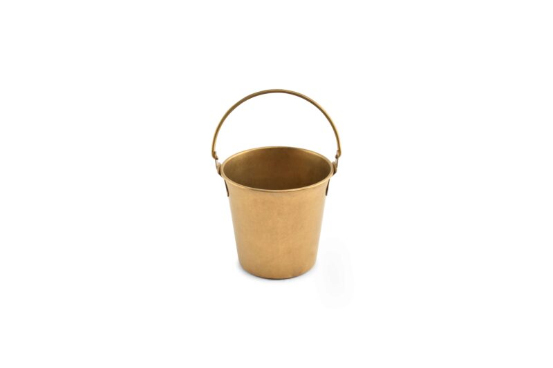 *FDS*BONBISTRO SEAU OR VINTAGE 10.5XH10.5CM - 791458