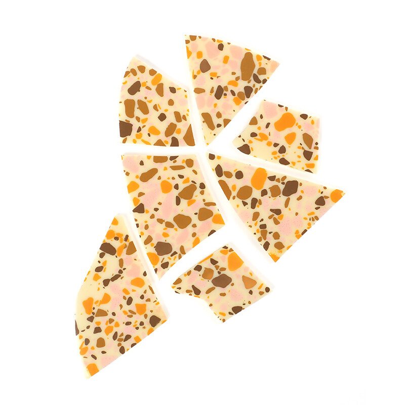 2075052 MOZAÏEK BREEKBARE CHOCOLADE 30X12CM 8 STUKS ***OP BESTELLING***