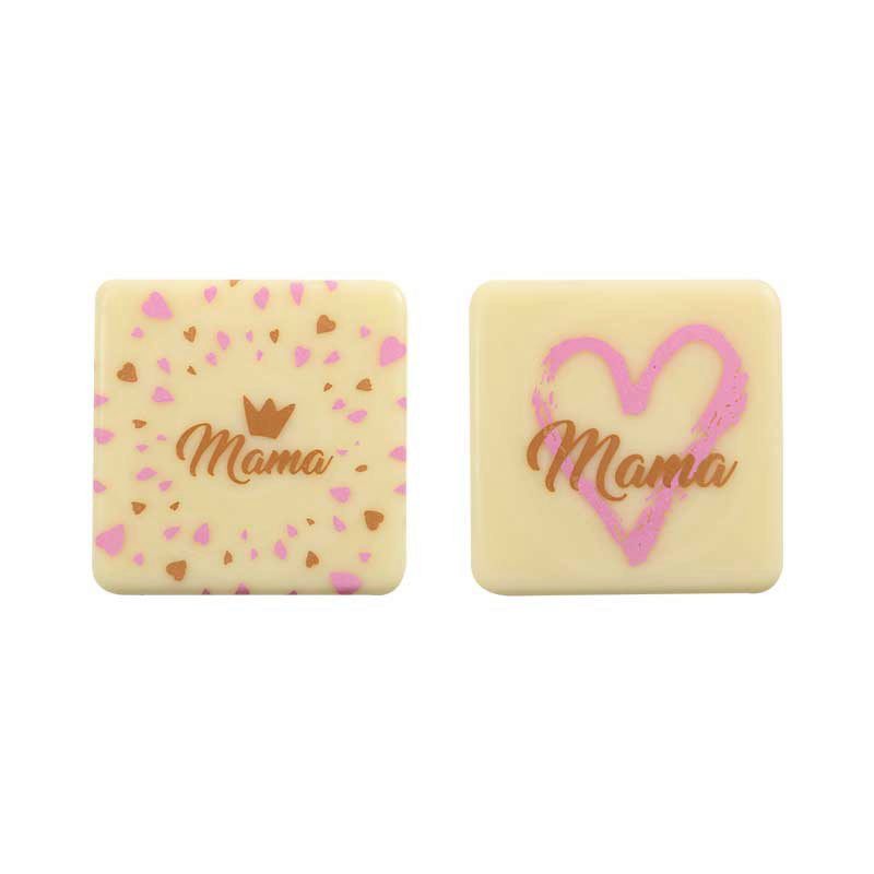 2010774 PLAQUETTE ROSE MAMA 3CM 72PCES***S/CD***