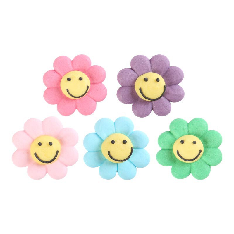 *FF*1024892 SMILEY FLEUR 2,8CM 210PCS ***S/CDE***